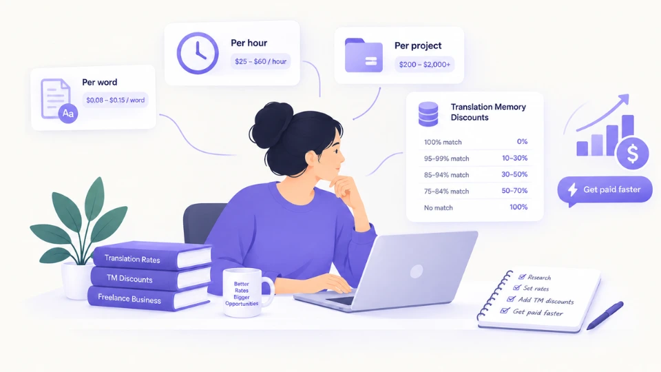 How to Price Your Translation Work in 2026, Per Word and Per Hour